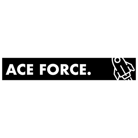 Tennisblende Schwarz "ACE FORCE"